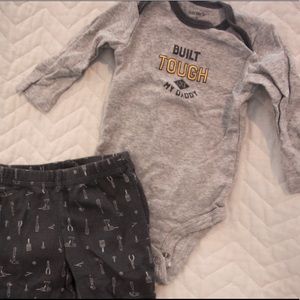 DADDY Carter’s 2pc Outfit!! TOOL-ta-ly COOL!!